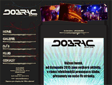 Tablet Screenshot of dobrac.cz